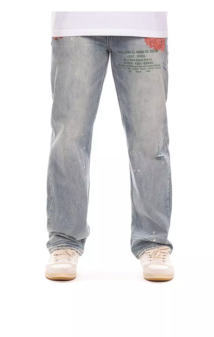 【HI FI FNK】All Dirty White Jeans White Noise Jeans ☆ White Denim – Rock N Rags